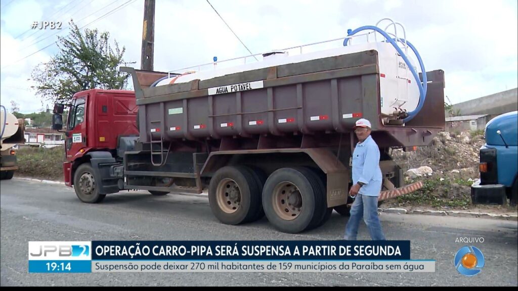 Exército começa a suspender Operação Carro-Pipa na Paraíba e pode deixar 270 mil pessoas sem água | Paraíba