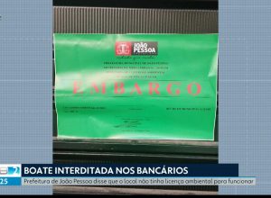 Boate é interditada por falta de licença ambiental nos Bancários, em João Pessoa