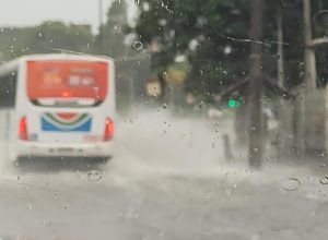 Chuvas em João Pessoa. (foto: arquivo/Joaquim Neto/acervo pessoal)